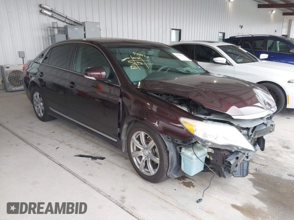 2012 Toyota Avalon with VIN 4T1BK3DB7CU463729, listed as a IAAI auction lot 41301213 with 59,923 mi miles. Bid and sale history available at carsss.com. Image 1.