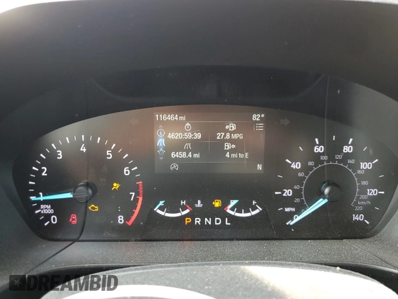 2020 Ford Escape SE z VIN 1FMCU0G62LUC13567, wystawiony jako Copart lot #59603295 z przebiegiem 116 464 mil mil oraz Szkoda całkowita • Salvage title. Historia ofert i sprzedaży dostępna na DreamBid. Obrazek 9.