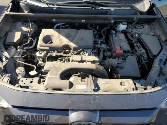 2020 Toyota RAV4 XLE with VIN 2T3W1RFV8LW070246, listed as a Copart auction lot 65072185 with 61,339 mi miles and Salvage title. Bid and sale history available at DreamBid. Image 11.