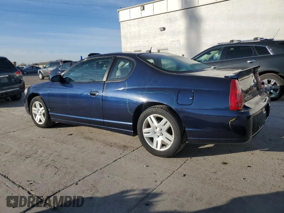 2007 Chevrolet Monte Carlo LT with VIN 2G1WK15K379231679, listed as a Copart auction lot 48576295 with 74,713 mi miles and Salvage Title. Bid and sale history available at carsss.com. Image 2.