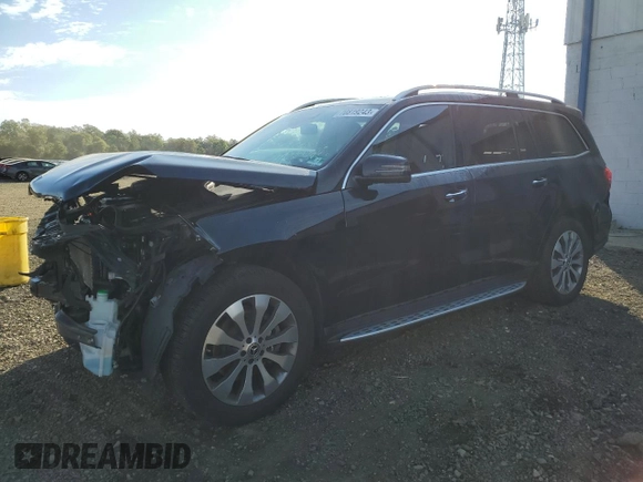 2018 Mercedes-Benz GLS with VIN 4JGDF6EE8JB117852, listed as a Copart auction lot 70819243 with 77,281 mi miles. Bid and sale history available at carsss.com. Image 1.