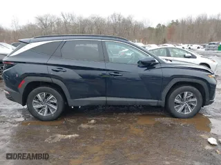 2022 Hyundai Tucson Hybrid Blue with VIN KM8JBCA10NU076420, listed as a IAAI auction lot 41569194 with 43,181 mi miles. Bid and sale history available at carsss.com. Image 14.