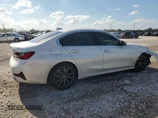2021 BMW 3 Series 330i with VIN 3MW5R1J01M8B90237, listed as a Copart auction lot 50456685 with 44,152 mi miles and Non Repairable. Bid and sale history available at carsss.com. Image 3.