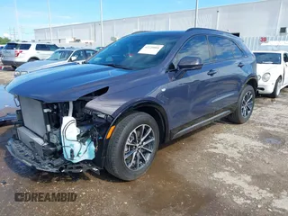 2024 Cadillac XT4 FWD Sport with VIN 1GYFZER40RF226384, listed as a IAAI auction lot 42220804 with 8,743 mi miles and . Bid and sale history available at DreamBid. Image 21.