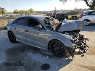 2019 Audi RS 3 with VIN WUABWGFF2KA900796, listed as a Copart auction lot 47544815 with 43,969 mi miles and Non repairable. Bid and sale history available at DreamBid. Image 4.