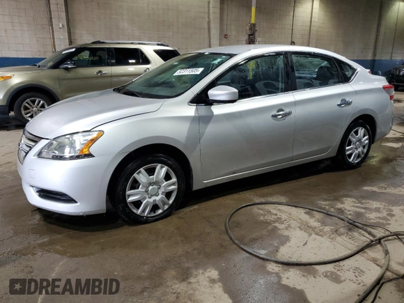 2013 Nissan Sentra S with VIN 3N1AB7AP3DL609646, listed as a Copart auction lot 52311505 with 181,597 mi miles and Clean Title. Bid and sale history available at DreamBid. Image 1.