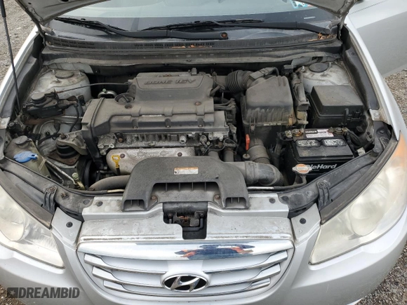 2010 Hyundai Elantra SE with VIN KMHDU4AD2AU007214, listed as a Copart auction lot 52093155 with 97,553 mi miles and Clean Title. Bid and sale history available at carsss.com. Image 11.