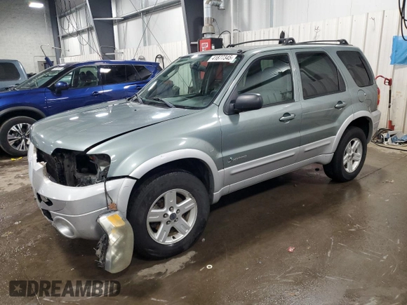 2005 Ford Escape Hybrid with VIN 1FMCU95H55KD77032, listed as a Copart auction lot 41877345 with 241,279 mi miles and Salvage title. Bid and sale history available at DreamBid. Image 1.