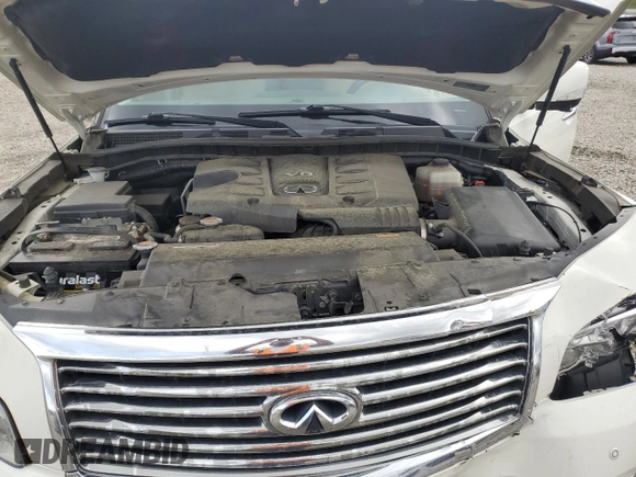 2014 Infiniti QX80 with VIN JN8AZ2NF2E9552447, listed as a Copart auction lot 51625235 with 88,140 mi miles and Salvage Title. Bid and sale history available at carsss.com. Image 13.