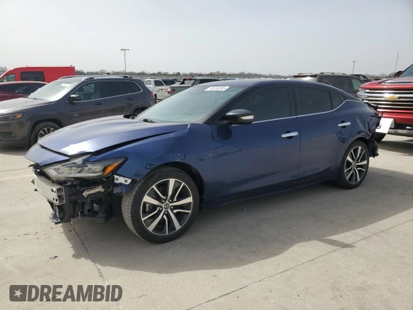 2019 Nissan Maxima S z VIN 1N4AA6AV9KC361491, wystawiony jako Copart lot #48438285 z przebiegiem 114 899 mil mil oraz Czysty tytuł • Clean title. Historia ofert i sprzedaży dostępna na DreamBid. Obrazek 1.