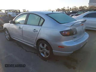 2005 Mazda 3 s with VIN JM1BK323X51247345, listed as a IAAI auction lot 41761337 with 156,060 mi miles. Bid and sale history available at carsss.com. Image 3.