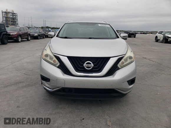 2016 Nissan Murano SV with VIN 5N1AZ2MG2GN142811, listed as a Copart auction lot 52642815 with 180,528 mi miles and Salvage Title. Bid and sale history available at carsss.com. Image 5.