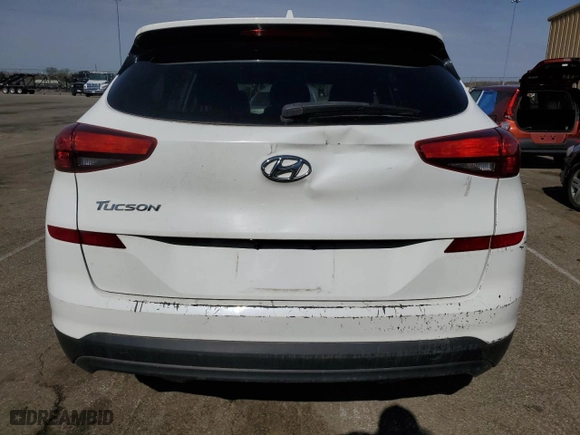 2019 Hyundai Tucson Value with VIN KM8J33A4XKU956155, listed as a Copart auction lot 53487735 with 84,453 mi miles and Clean Title. Bid and sale history available at carsss.com. Image 6.