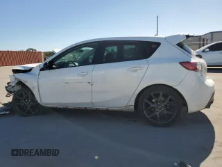 2013 Mazda 3 Mazdaspeed3 Touring with VIN JM1BL1L37D1715126, listed as a Copart auction lot 84619384 with 130,293 mi miles and Salvage Title. Bid and sale history available at DreamBid. Image 2.