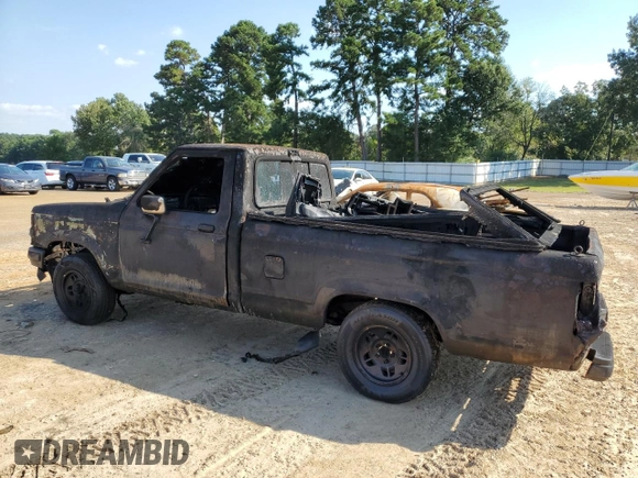 1989 Ford Ranger with VIN 1FTCR10T8KUB58035, listed as a Copart auction lot 72627874 with Not Provided miles and Salvage Title. Bid and sale history available at DreamBid. Image 2.