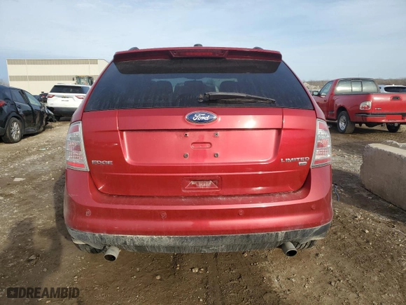2010 Ford Edge Limited with VIN 2FMDK4KC1ABB01814, listed as a Copart auction lot 47776415 with 143,378 mi miles and Salvage Title. Bid and sale history available at carsss.com. Image 6.