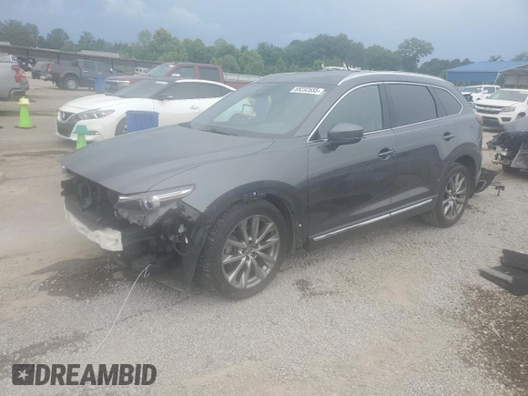 2018 Mazda CX-9 Grand Touring with VIN JM3TCADYXJ0219812, listed as a Copart auction lot 55232555 with 78,388 mi miles and Salvage title. Bid and sale history available at DreamBid. Image 1.