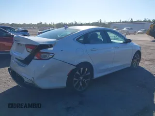 2016 Chrysler 200 C with VIN 1C3CCCCB0GN134012, listed as a IAAI auction lot 41427127 with 125,145 mi miles. Bid and sale history available at carsss.com. Image 4.