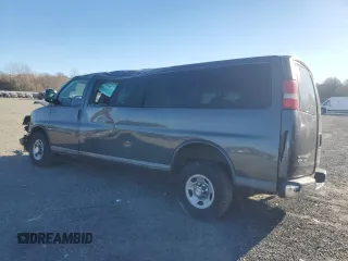 2016 Chevrolet Express Passenger LT with VIN 1GAZGPFF4G1243590, listed as a Copart auction lot 80019254 with Not provided miles and Salvage title. Bid and sale history available at DreamBid. Image 2.