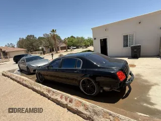 2007 Bentley Flying Spur with VIN SCBBR93W378041112, listed as a Copart auction lot 55945785 with 86,088 mi miles and Clean Title. Bid and sale history available at DreamBid. Image 3.