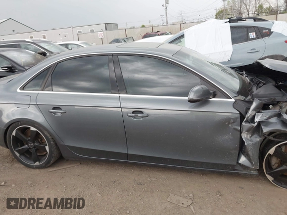 2012 Audi A4 Premium with VIN WAUBFAFLXCA120656, listed as a IAAI auction lot 42024150 with 151,192 mi miles and . Bid and sale history available at DreamBid. Image 13.