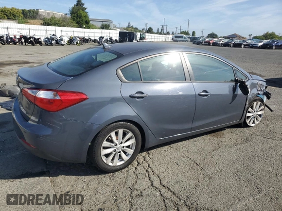 2016 Kia Forte LX z VIN KNAFX4A6XG5508678, wystawiony jako Copart lot #59153665 z przebiegiem 110 120 mil mil oraz Szkoda całkowita • Salvage title. Historia ofert i sprzedaży dostępna na DreamBid. Obrazek 3.