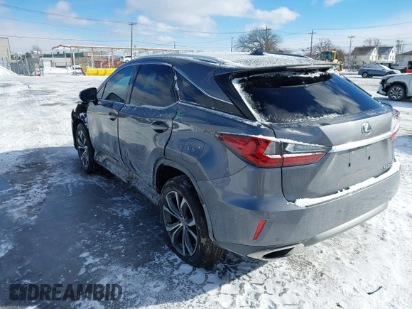 2017 Lexus RX with VIN 2T2BZMCA2HC077492, listed as a IAAI auction lot 41364331 with 78,638 mi miles. Bid and sale history available at carsss.com. Image 3.