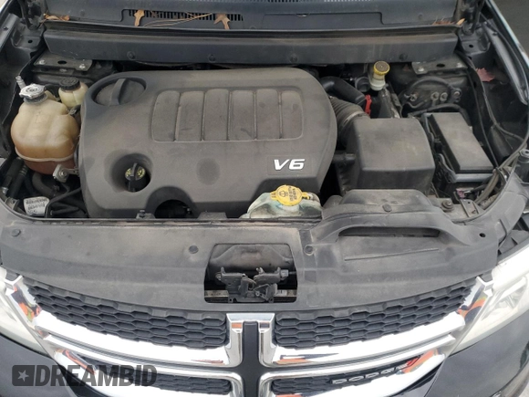 2017 Dodge Journey SXT with VIN 3C4PDCBG8HT533856, listed as a Copart auction lot 43001835 with 189,386 mi miles and Salvage Title. Bid and sale history available at carsss.com. Image 13.