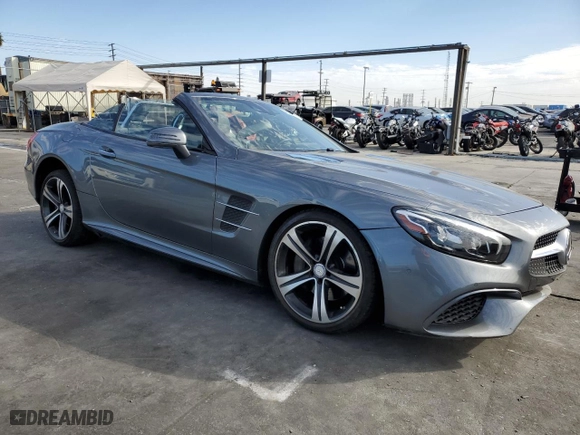 2017 Mercedes-Benz SL with VIN WDDJK6GA4HF047336, listed as a Copart auction lot 46933305 with NaN miles and Salvage Title. Bid and sale history available at carsss.com. Image 4.
