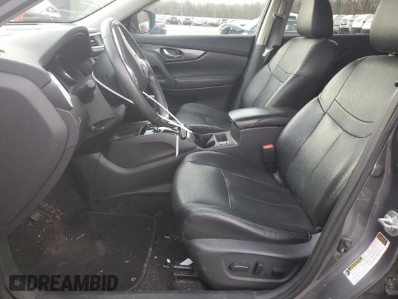 2015 Nissan Rogue SL with VIN 5N1AT2MV3FC914694, listed as a Copart auction lot 50676605 with 131,466 mi miles and Salvage Title. Bid and sale history available at carsss.com. Image 7.