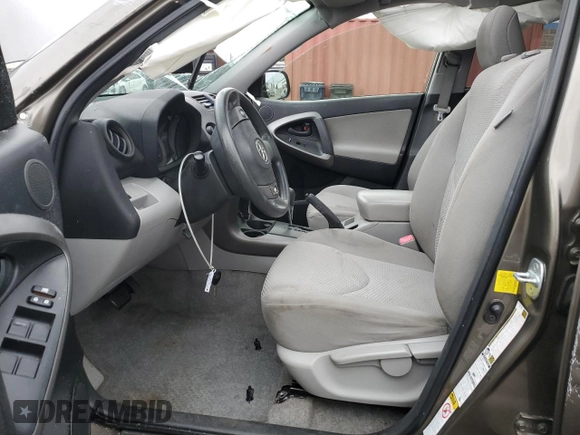 2012 Toyota RAV4 with VIN JTMBF4DV1C5054807, listed as a Copart auction lot 53132355 with 185,373 mi miles and Salvage Title. Bid and sale history available at carsss.com. Image 7.