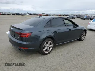 2018 Audi A4 Premium with VIN WAUDNAF49JA036460, listed as a Copart auction lot 48060675 with 135,640 mi miles and Salvage Title. Bid and sale history available at carsss.com. Image 3.
