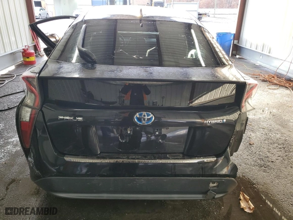 2016 Toyota Prius Four with VIN JTDKARFU9G3014055, listed as a Copart auction lot 42946695 with 0 mi miles and Salvage Title. Bid and sale history available at carsss.com. Image 12.