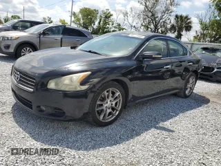2011 Nissan Maxima SV z VIN 1N4AA5AP8BC862058, wystawiony jako Copart lot #58179485 z przebiegiem 174 377 mil mil oraz Szkoda całkowita • Salvage title. Historia ofert i sprzedaży dostępna na DreamBid. Obrazek 1.