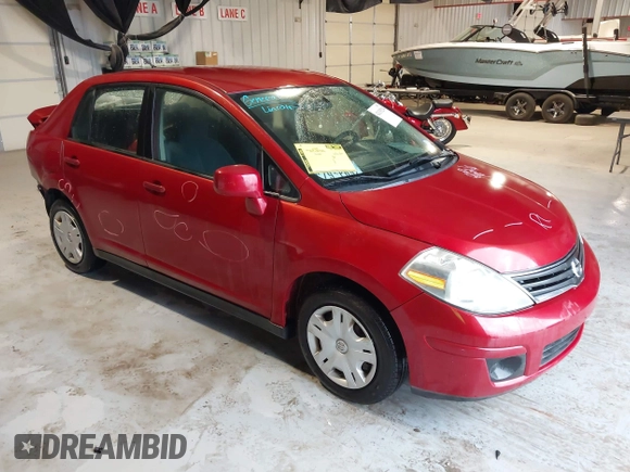 2010 Nissan Versa S with VIN 3N1BC1AP8AL414264, listed as a IAAI auction lot 42135234 with 102,458 mi miles and . Bid and sale history available at DreamBid. Image 1.