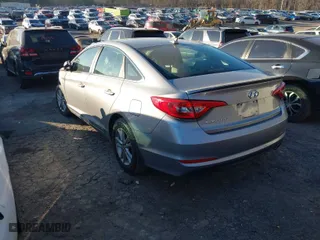 2017 Hyundai Sonata SE with VIN 5NPE24AF0HH568287, listed as a IAAI auction lot 41272571 with 1 mi miles. Bid and sale history available at carsss.com. Image 3.