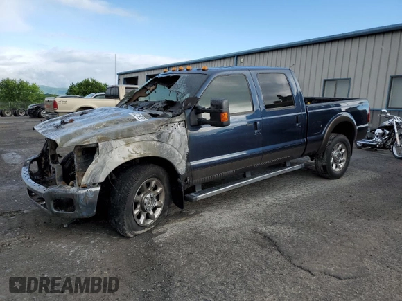 2016 Ford F-250 Lariat with VIN 1FT7W2B6XGEA10011, listed as a Copart auction lot 58226205 with Not provided miles and Salvage title. Bid and sale history available at DreamBid. Image 1.