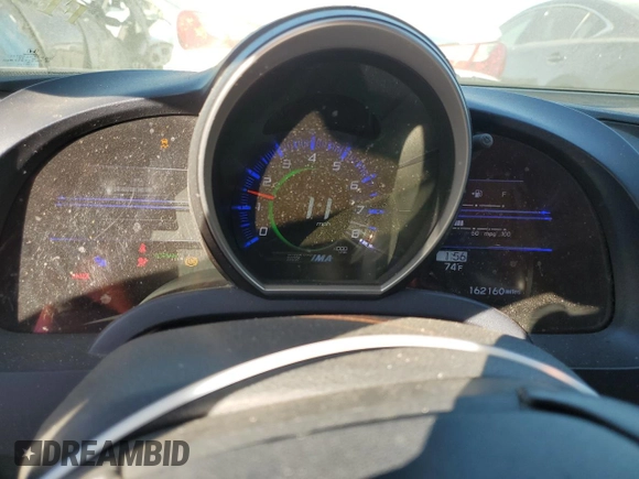 2012 Honda CR-Z with VIN JHMZF1C43CS000138, listed as a Copart auction lot 81556204 with 162,160 mi miles and Salvage Title. Bid and sale history available at carsss.com. Image 9.