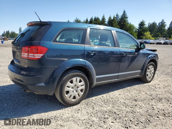 2015 Dodge Journey SE z VIN 3C4PDCAB8FT553477, wystawiony jako Copart lot #58097985 z przebiegiem 145 570 mil mil oraz Szkoda całkowita • Salvage title. Historia ofert i sprzedaży dostępna na DreamBid. Obrazek 3.