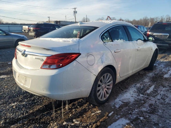 2011 Buick Regal CXL RL2 with VIN W04GP5EC6B1007133, listed as a Copart auction lot 85825334 with 217,408 mi miles and Clean Title. Bid and sale history available at carsss.com. Image 3.