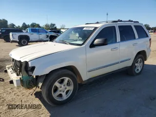 2006 Jeep Grand Cherokee Limited with VIN 1J4HS58N26C135993, listed as a Copart auction lot 76348414 with 120,934 mi miles and Salvage title. Bid and sale history available at DreamBid. Image 1.