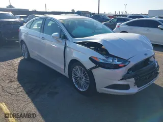 2016 Ford Fusion SE with VIN 3FA6P0H95GR166507, listed as a IAAI auction lot 41982572 with 59,592 mi miles. Bid and sale history available at carsss.com. Image 1.