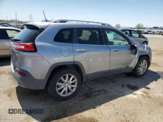 2016 Jeep Cherokee Limited with VIN 1C4PJLDBXGW229270, listed as a Copart auction lot 60097515 with 136,297 mi miles and Salvage title. Bid and sale history available at DreamBid. Image 3.