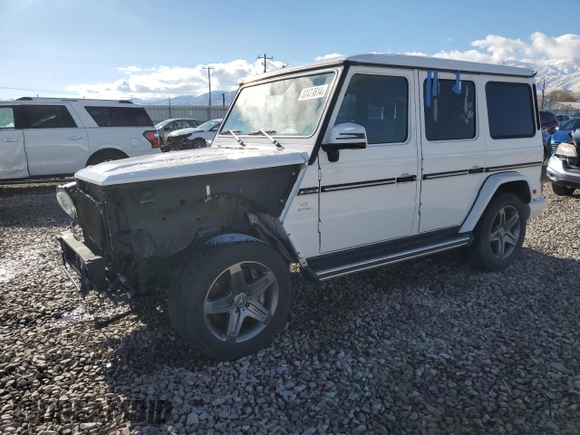 2017 Mercedes-Benz G 63 AMG with VIN WDCYC7DF9HX263098, listed as a Copart auction lot 82479514 with 32,384 mi miles and Salvage title. Bid and sale history available at DreamBid. Image 1.
