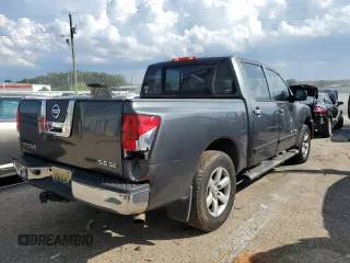 2009 Nissan Titan SE with VIN 1N6BA07D69N306356, listed as a Copart auction lot 63165873 with 126,758 mi miles and Salvage Title. Bid and sale history available at carsss.com. Image 3.