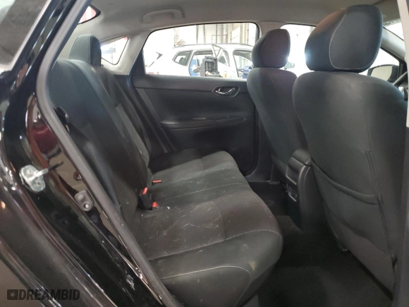 2019 Nissan Sentra S with VIN 3N1AB7AP8KY233803, listed as a Copart auction lot 87869115 with 50,861 mi miles and Salvage Title. Bid and sale history available at carsss.com. Image 10.