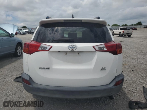 2013 Toyota RAV4 XLE with VIN JTMWFREV7D5006033, listed as a Copart auction lot 59340545 with Not provided miles and Salvage title. Bid and sale history available at DreamBid. Image 6.