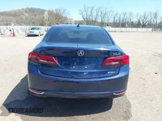2015 Acura TLX V6 Advance with VIN 19UUB3F75FA002753, listed as a IAAI auction lot 42021250 with 135,225 mi miles. Bid and sale history available at carsss.com. Image 16.