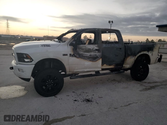 2017 Ram 2500 Big Horn with VIN 3C6UR5DJ4HG776489, listed as a Copart auction lot 47929565 with 0 mi miles and Non Repairable. Bid and sale history available at carsss.com. Image 1.