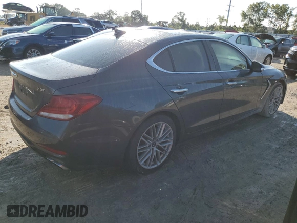 2020 Genesis G70 2.0T with VIN KMTG34LA5LU047685, listed as a Copart auction lot 73717104 with Not provided miles and Non repairable. Bid and sale history available at DreamBid. Image 3.